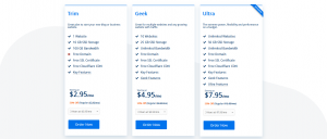 select web hosting plan