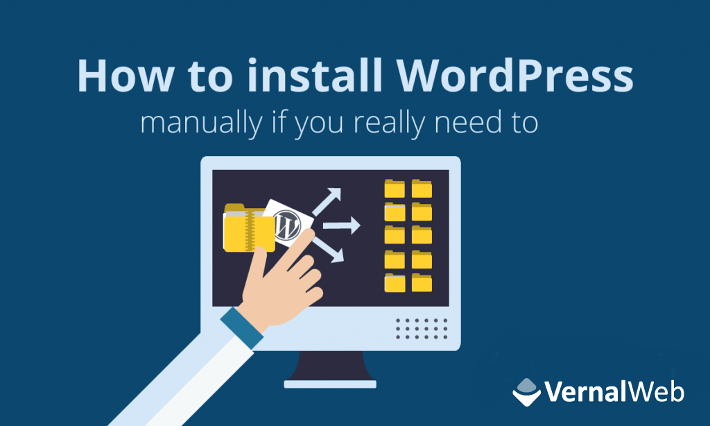 wordpress manual installation