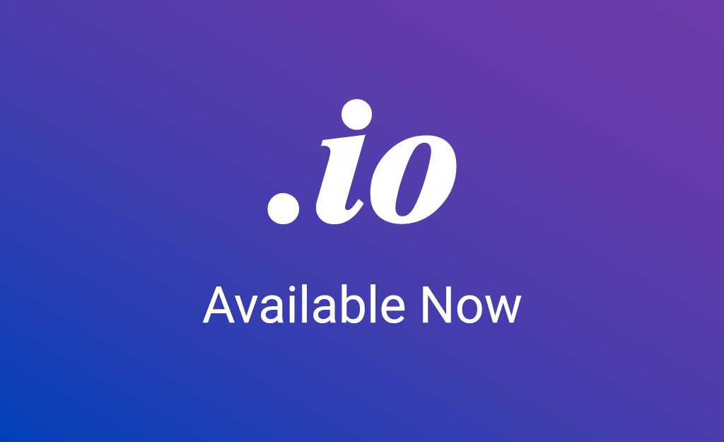 VernalWeb Now Offers .io Domain Extension