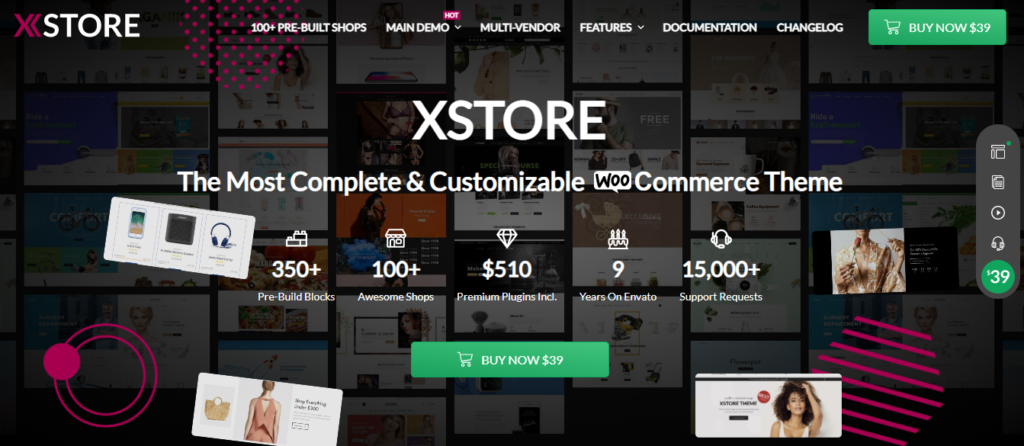 X Store WordPress eCommerce Theme