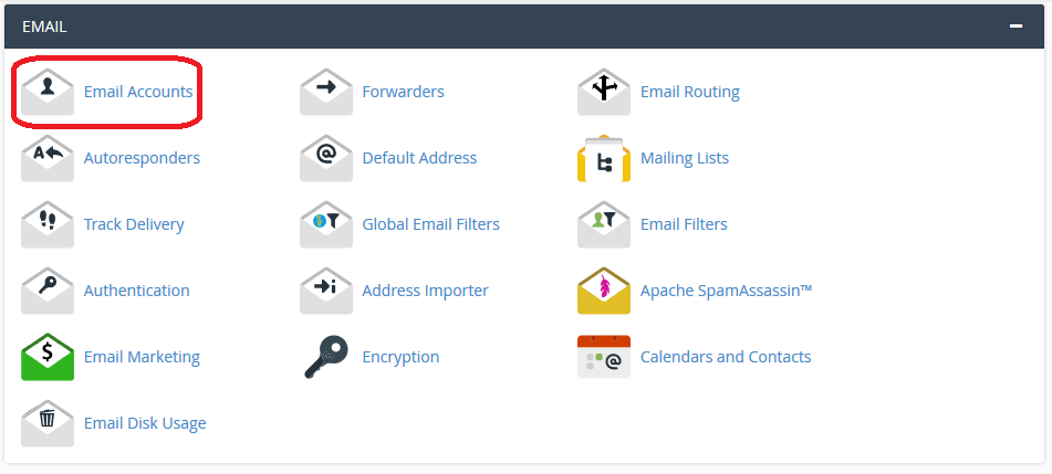 Email-Section-In-cPanel